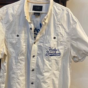 Harley Davidson men’s button down shirt